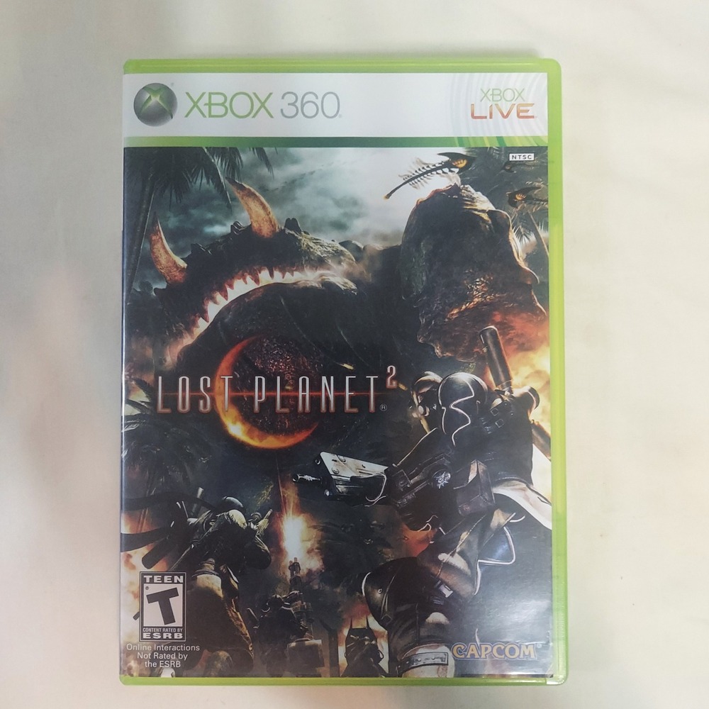 Lost Planet‎ 2 XBOX 360 Video Game Disc Case Manual 2010